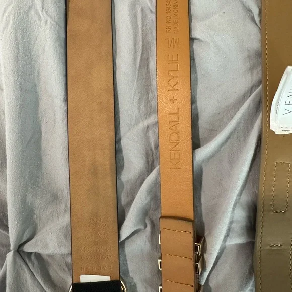 Elegant Women's Belt Collection - Black, Tan, White - Picture 4 of 7